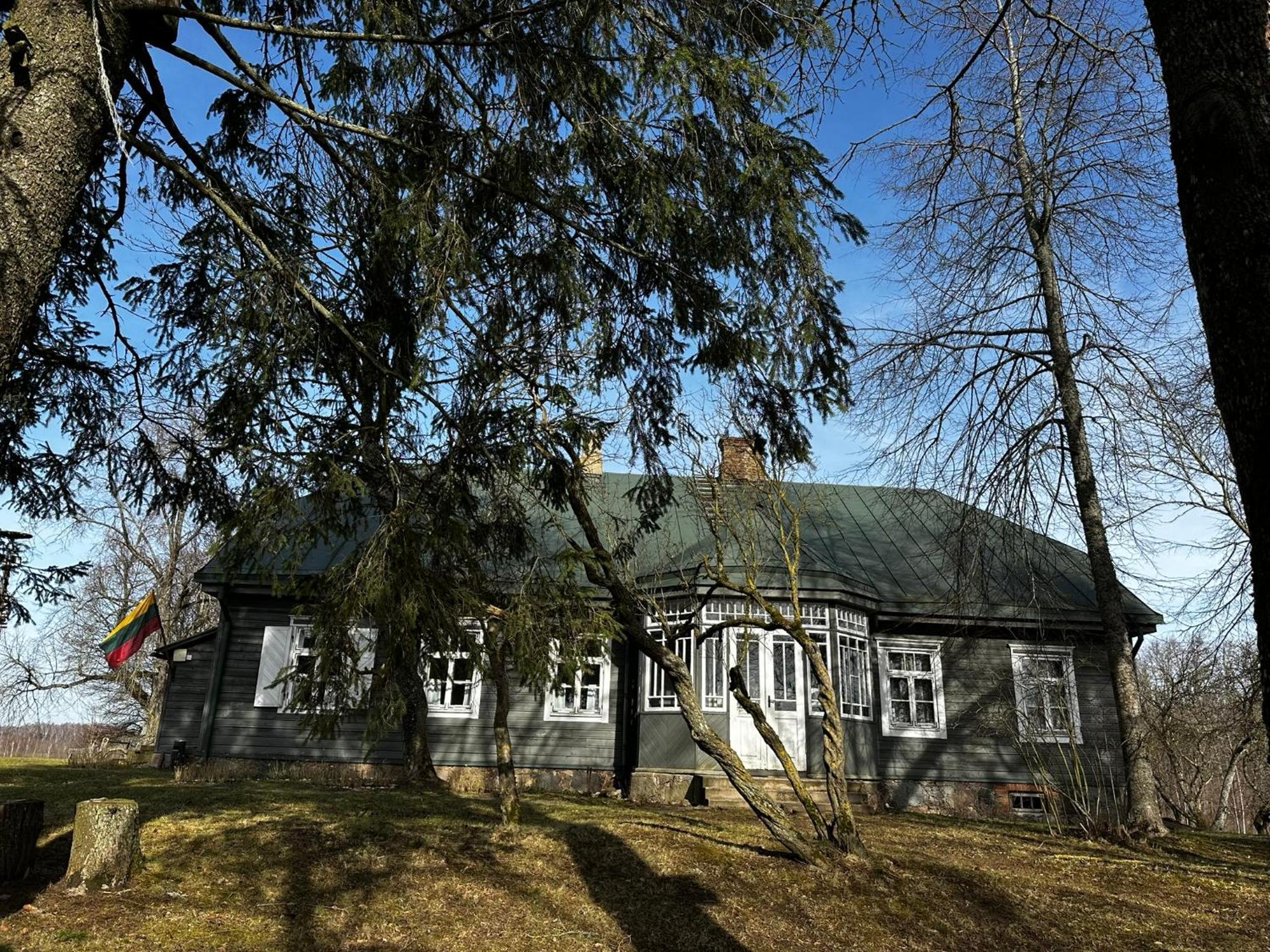 Gasthaus Pagulbis Klabiniai Exterior foto
